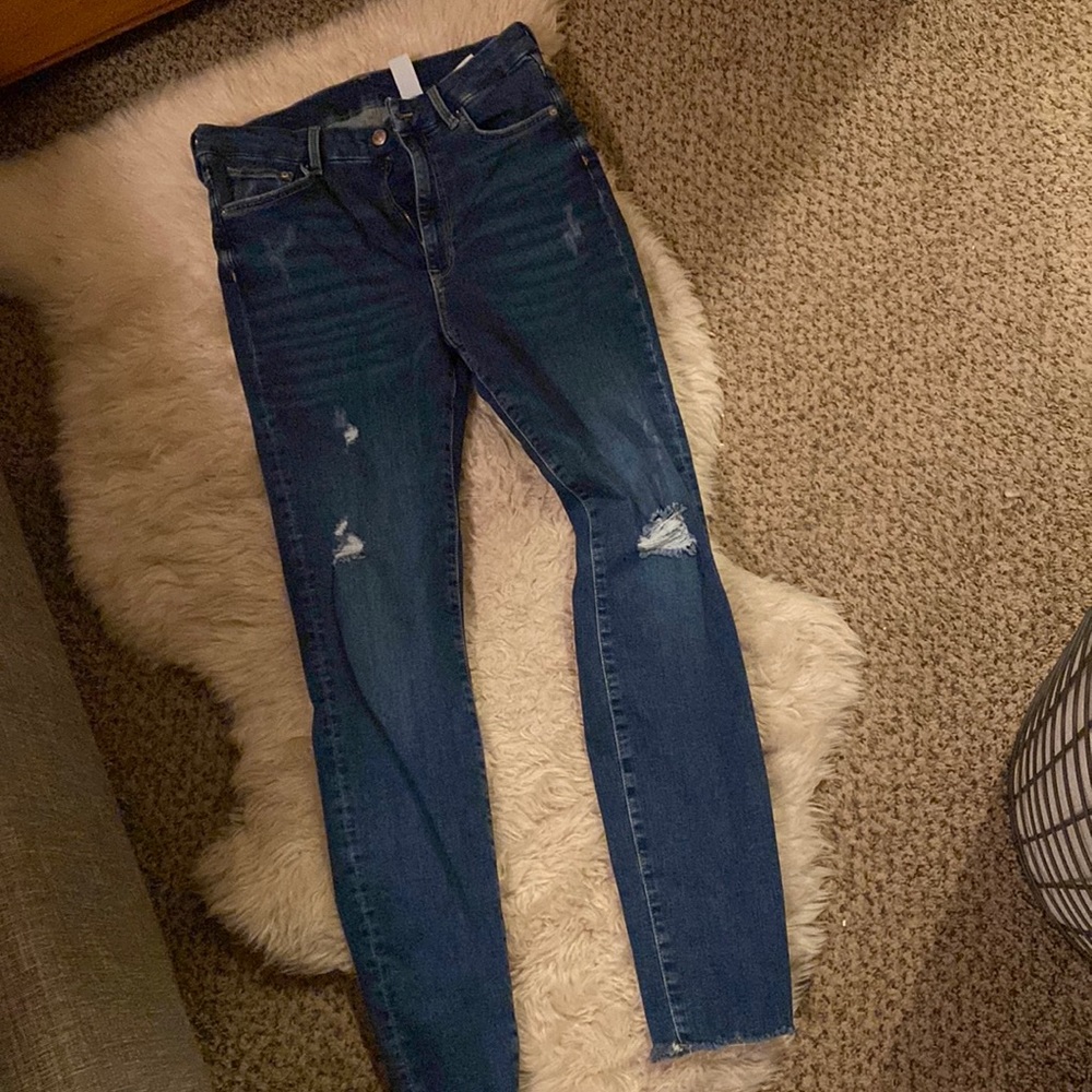 High rise jean